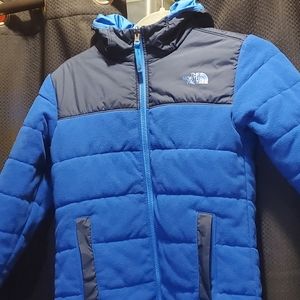 North Face kids Blue/Black Jacket